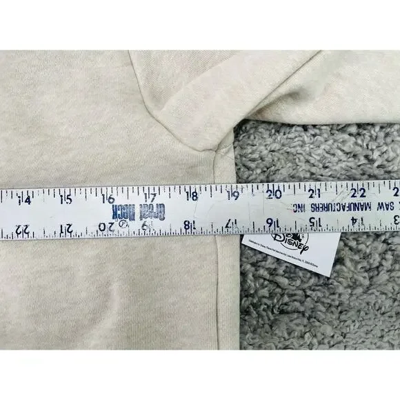 Disneyland 70th Anniversary Celebration Tan Map Pull Over Hoodie Small 2025 New